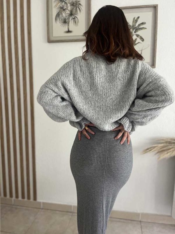 Jupe Charline Grise – Image 3