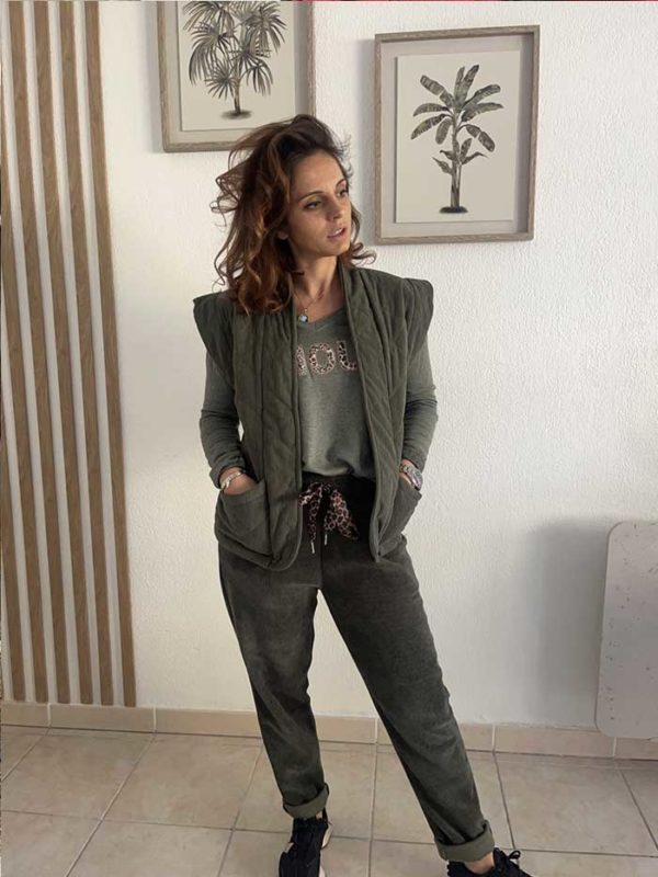 Veste Lucia Kaki
