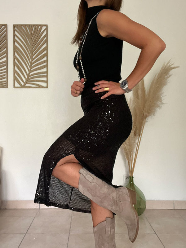 Jupe Aurore Noire