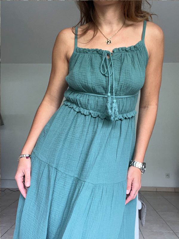 Robe Iris Turquoise – Image 2