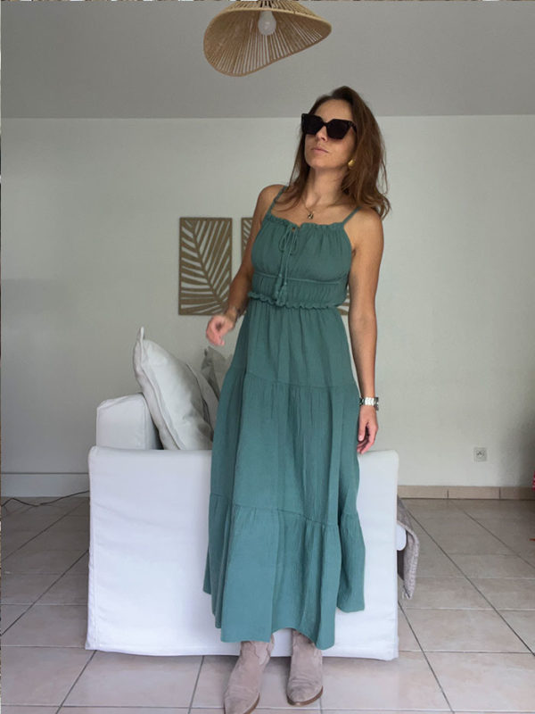 Robe Iris Turquoise