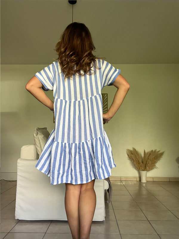 Robe Marina Bleue – Image 3