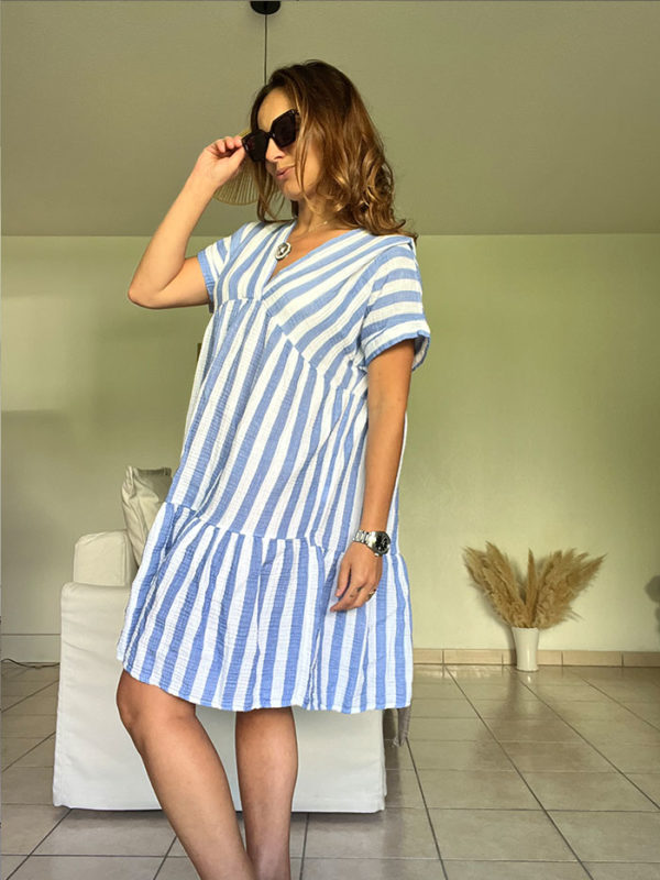 Robe Marina Bleue – Image 2