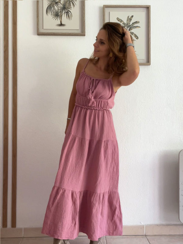 Robe Iris Rose