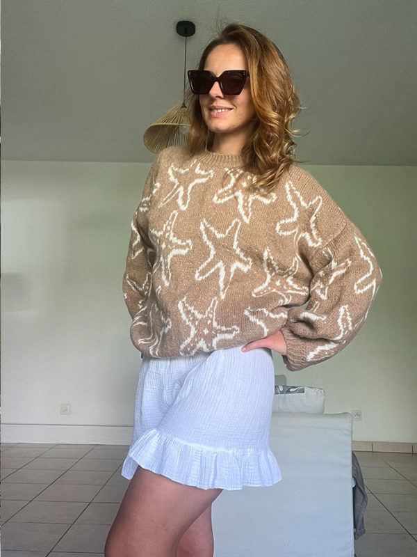Short Rosalie Blanc