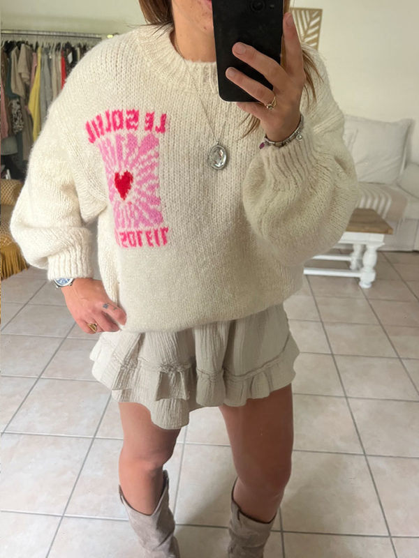 Pull Soleil Beige – Image 4