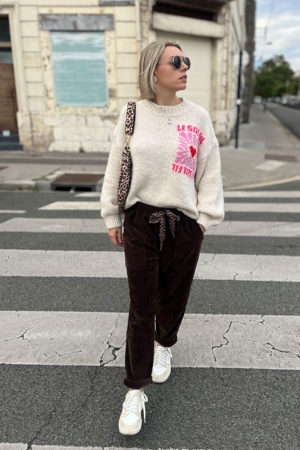 Pull Soleil Beige