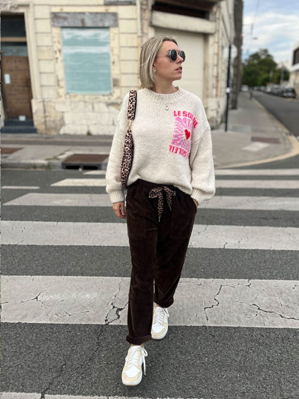 Pantalon Garance Marron