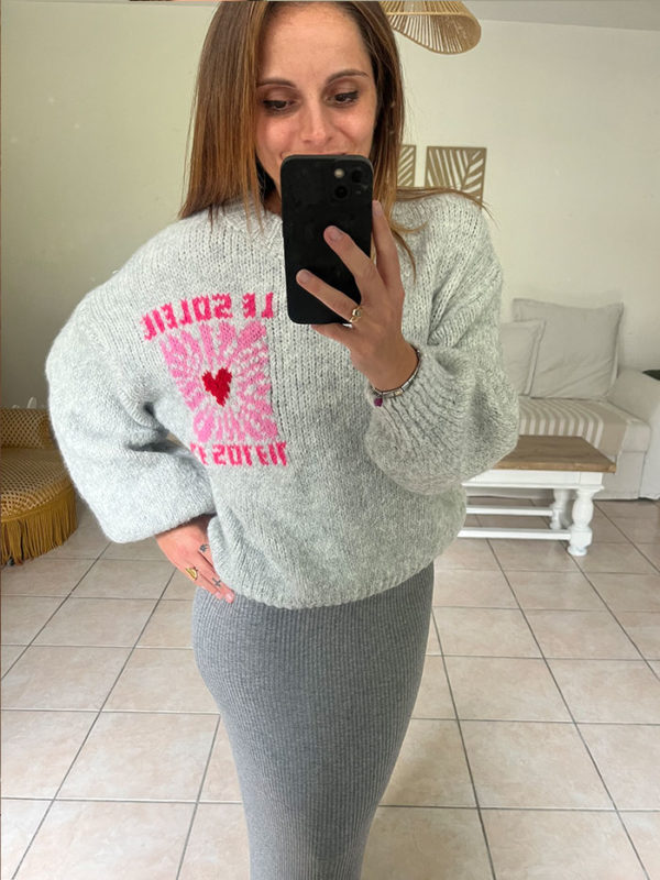 Pull Soleil Gris – Image 4
