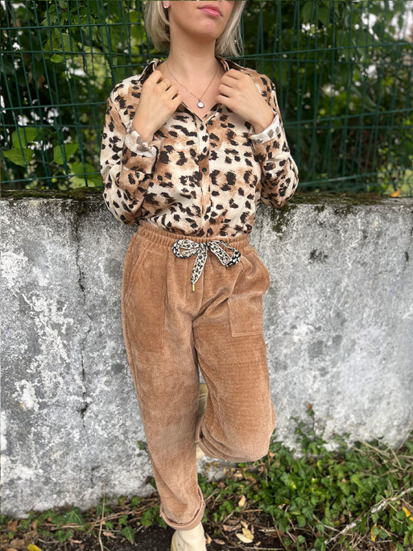 Pantalon Diane Camel – Image 5