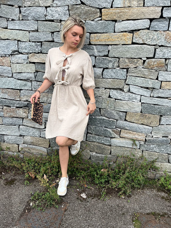 Robe Eléne Beige – Image 2