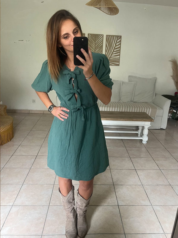 Robe Eléne Turquoise – Image 2